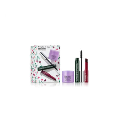 Clinique - Everyday All-Stars Cofanetto - Mascara High Impact + Almost Lipstick + Take The Day Off Cleansing Balm