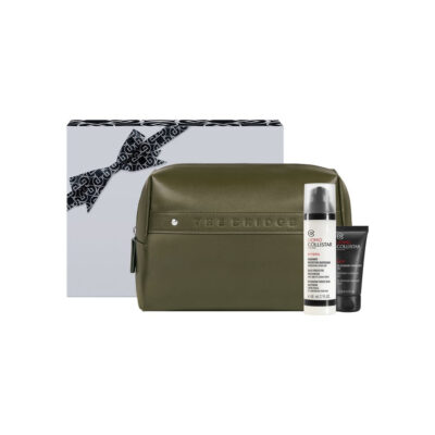 Collistar - Cofanetto Idratante Protettivo Quotidiano Gel Detergente Energizzante Viso 30ml + Pochette +  Idratante Protettivo Quotidiano Viso e Occhi
