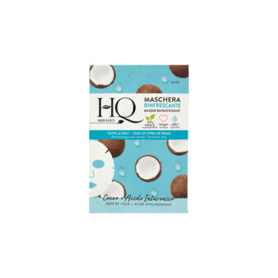 Hq - Ingredients Maschera Rinfrescante 12 Ml Cocco e Acido Ialuronico