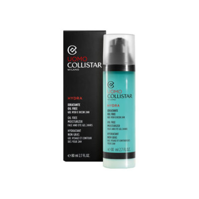 Collistar - Hydra Idratante Oil Free Gel Viso e Occhi Uomo 80 ml