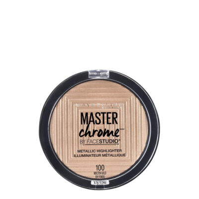 Maybelline New York - Master Chrome Metallic Highlighter -  100 Molten Gold