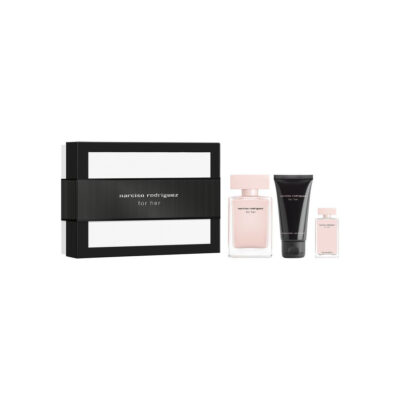 Narciso Rodriguez - Cofanetto For Her Eau De Parfum 50ml Con Lozione Corpo 50ml E Miniatura 7,5ml