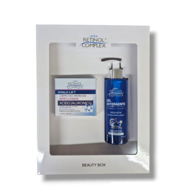 Retinol Complex - Beauty Box Crema Viso Rimpolpante Acido Ialuronico + Gel Detergente