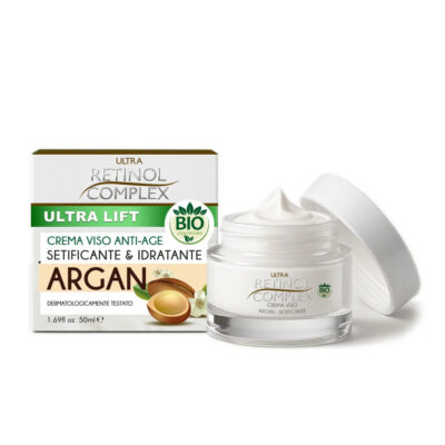 Retinol Complex - Crema Viso Argan Bio - Idratante e Setificante 50 ml