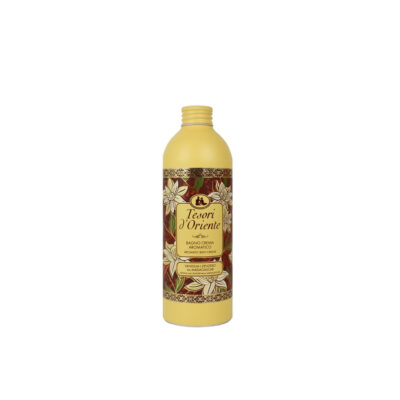Tesori d'Oriente - Bagno Crema Aromatico Vaniglia e Zenzero del Madagascar 500 ml