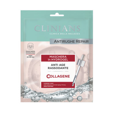 Clinians - Maschera Antirughe Repair Hydrogel Collagene